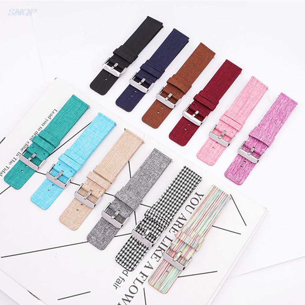 Canvas Strap Watch - 12mm 14mm 16mm 18mm 20mm 22mm