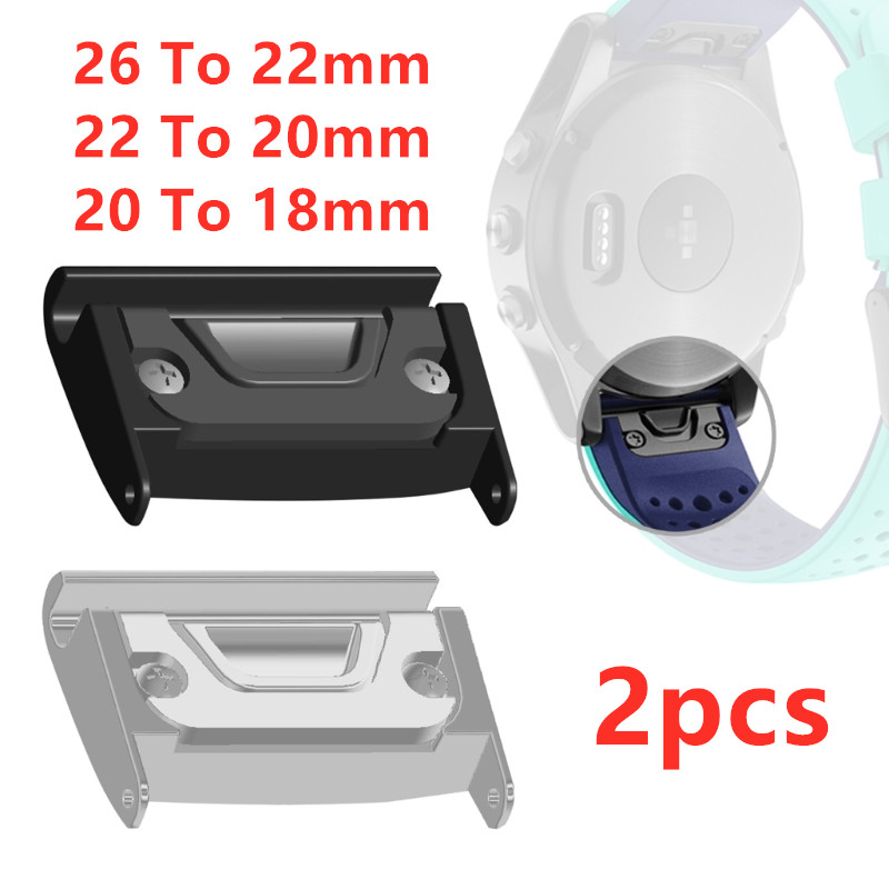 2pcs Watch Band Adapters 26mm  - Silicone Watch Band 22Mm recensione e prezzo