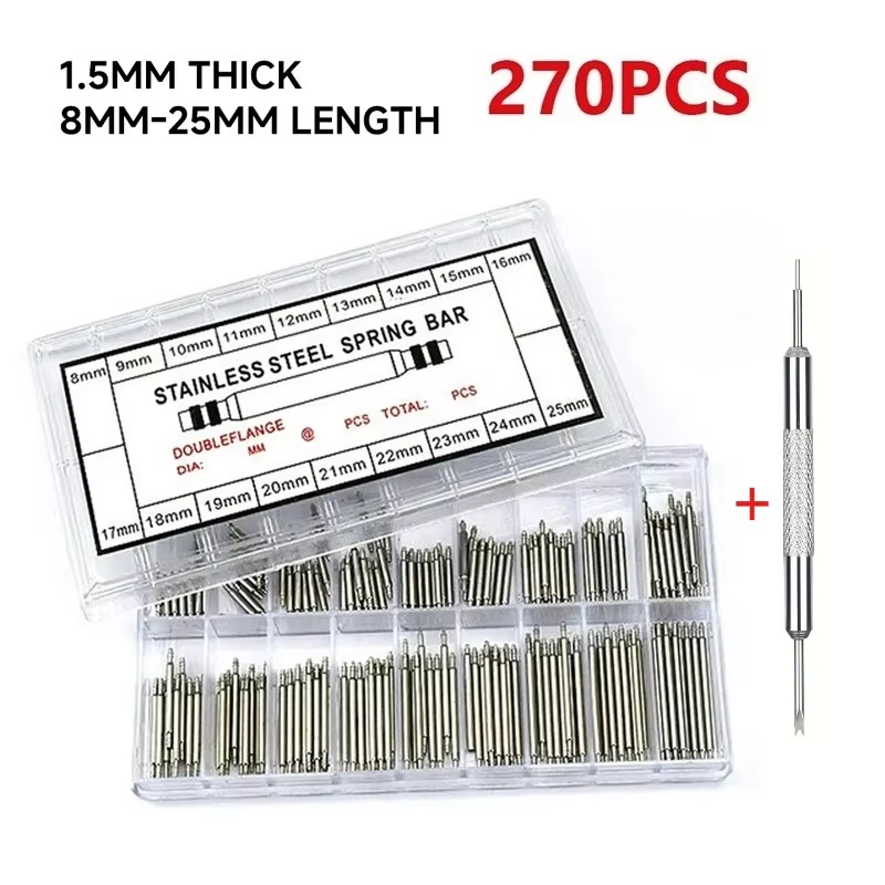 270pcs Stainless Steel Spring  - Spring Bar Tool Set recensione e prezzo