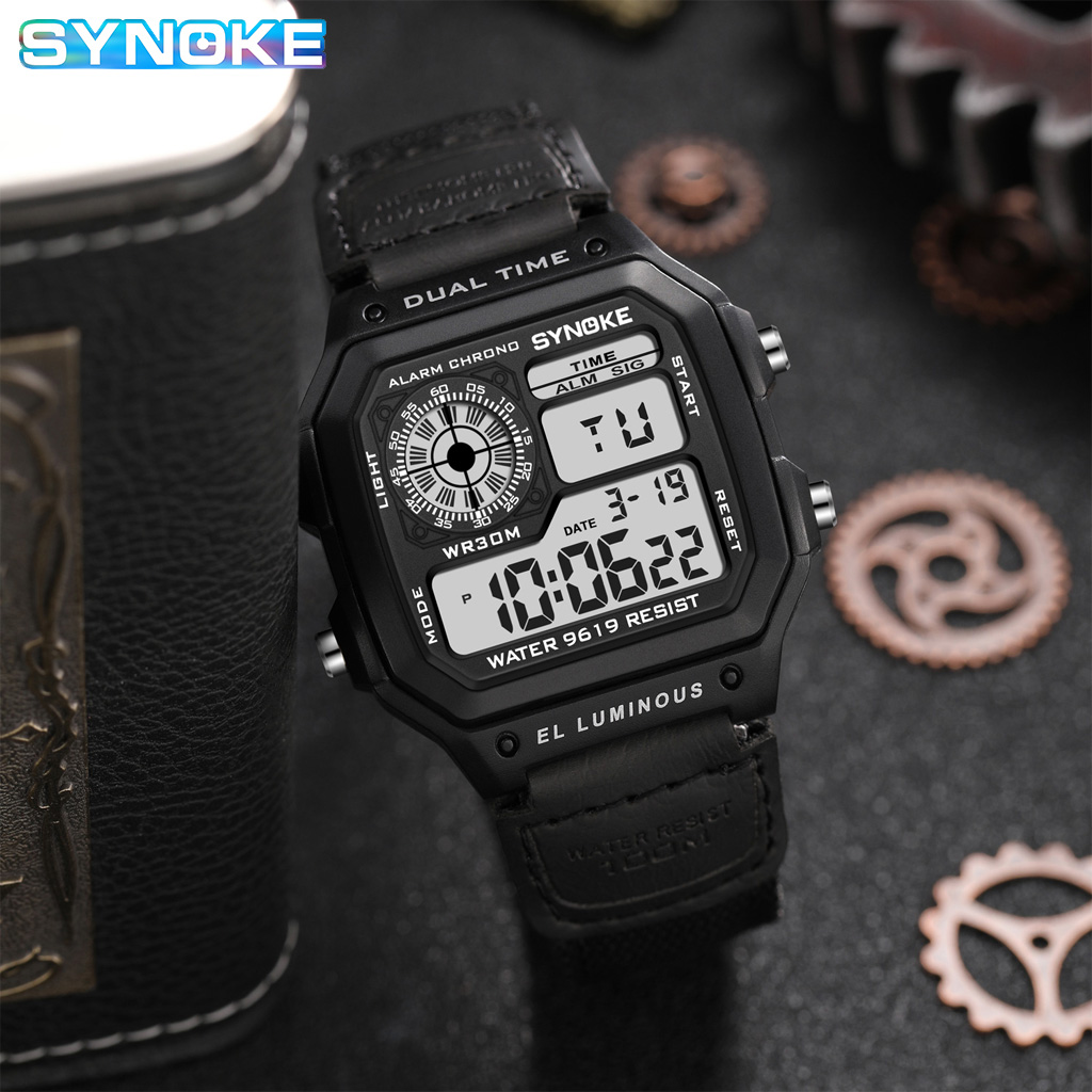 Synoke Outdoor Military Digita - Canvas Strap Watch recensione e prezzo
