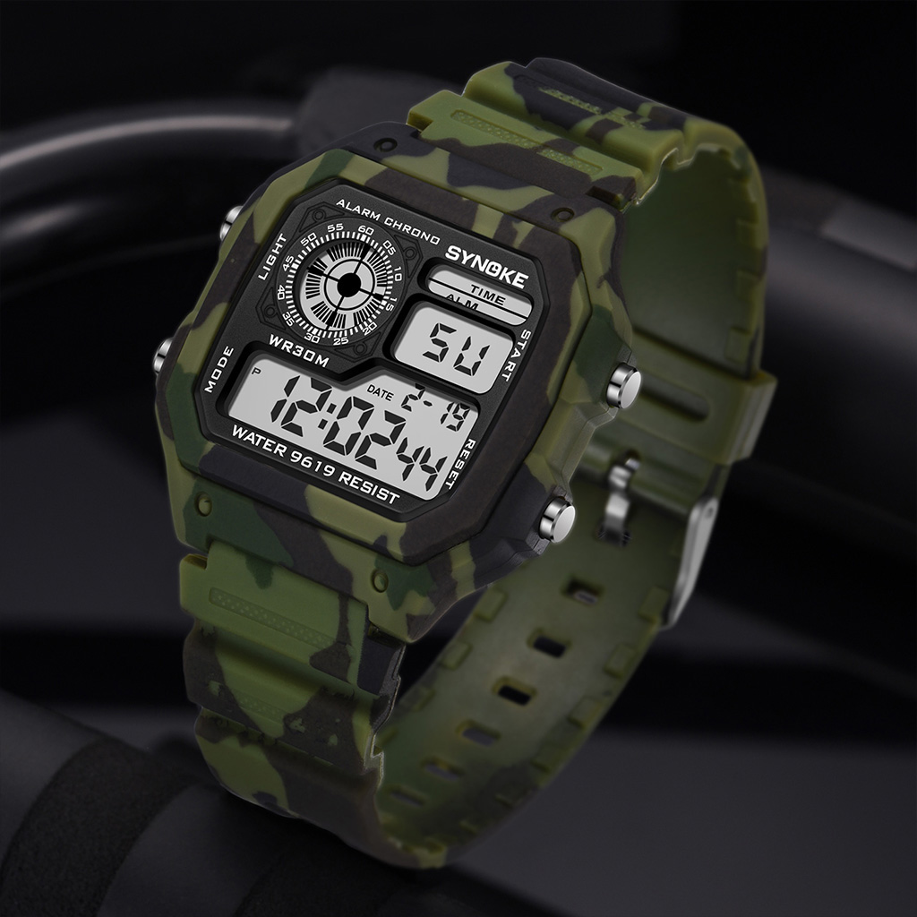 Synoke Outdoor Military Digita - Canvas Strap Watch recensione e prezzo