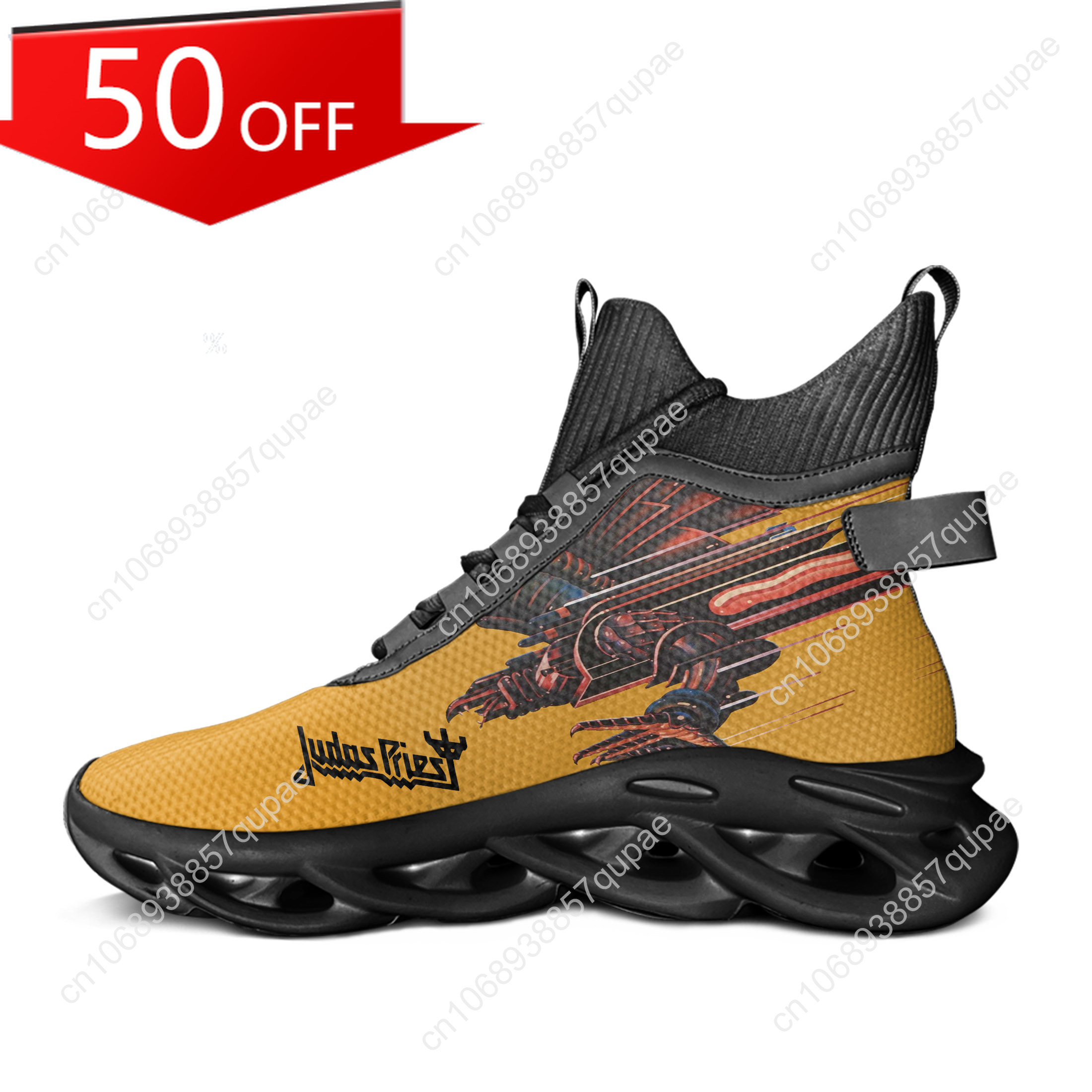 Judas Priest High Top Flats Sn - Mesh Strap Metal recensione e prezzo