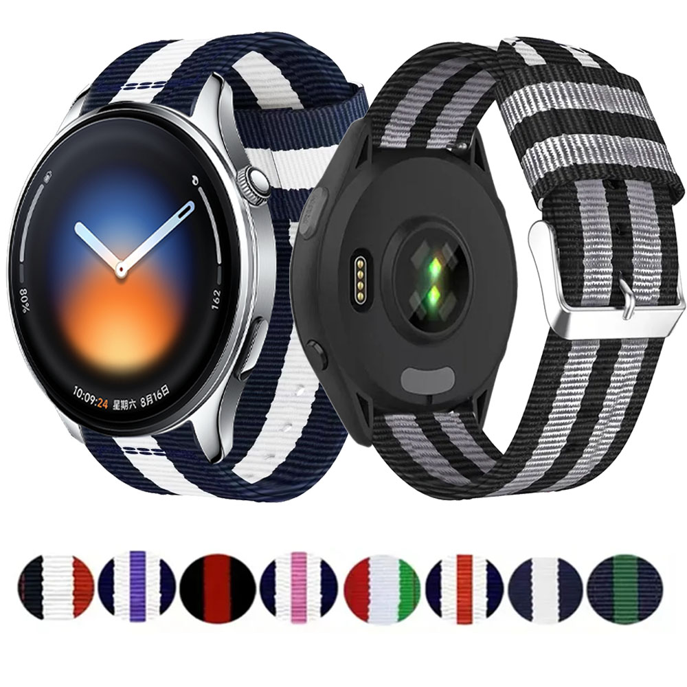 22/20mm Canvas Nylon Strap For - Canvas Strap Watch recensione e prezzo