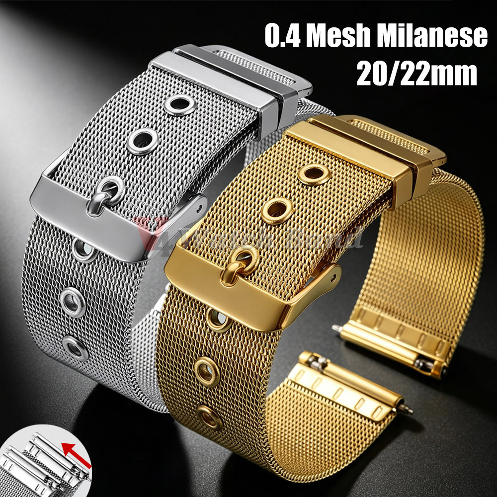 0.4 Mesh Milanese Strap Stainl - Mesh Strap Metal recensione e prezzo