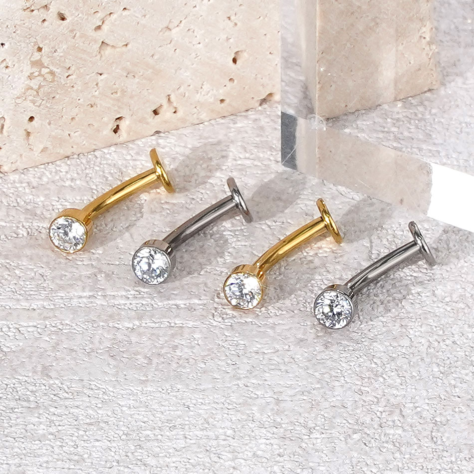 1/10Pcs Titanium Curved Belly  - Curved Spring Bar recensione e prezzo