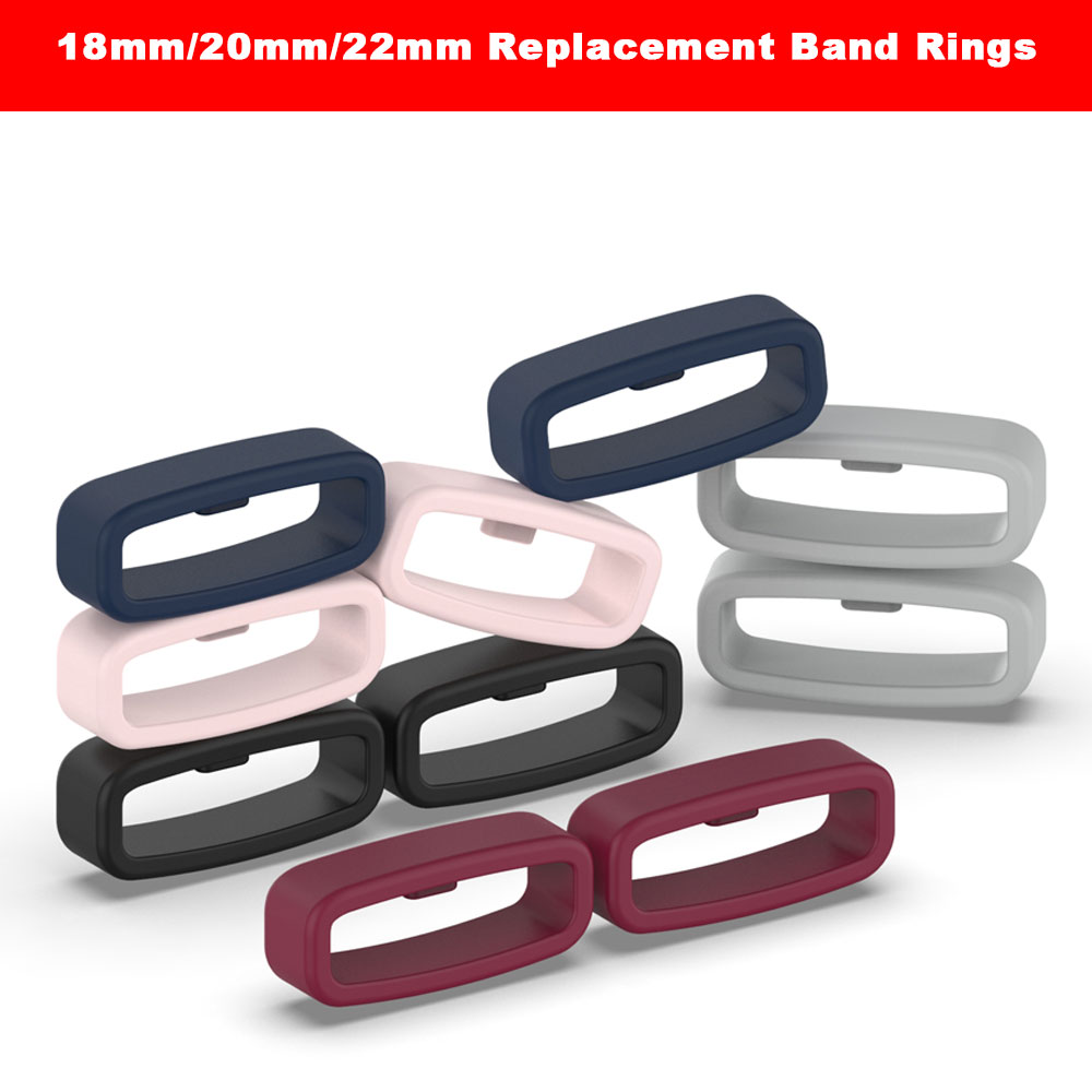 18 20 22mm Watch Band Ring Rub - Silicone Watch Band 22Mm recensione e prezzo