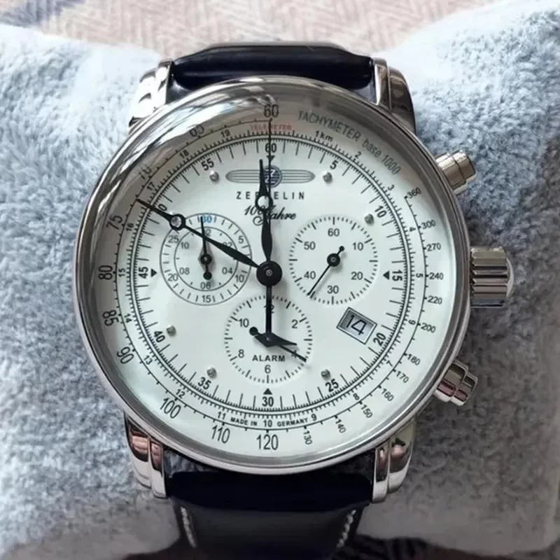 Zeppelin Airship Automatic Dat - Leather Watch Band Men recensione e prezzo