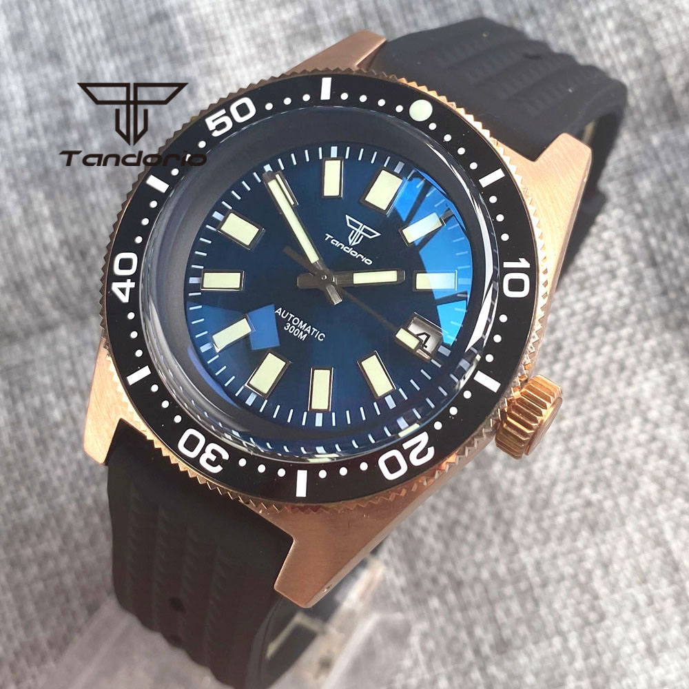 Tandorio 62 MAS CUSN8 Solid Br - Rubber Strap Diver recensione e prezzo