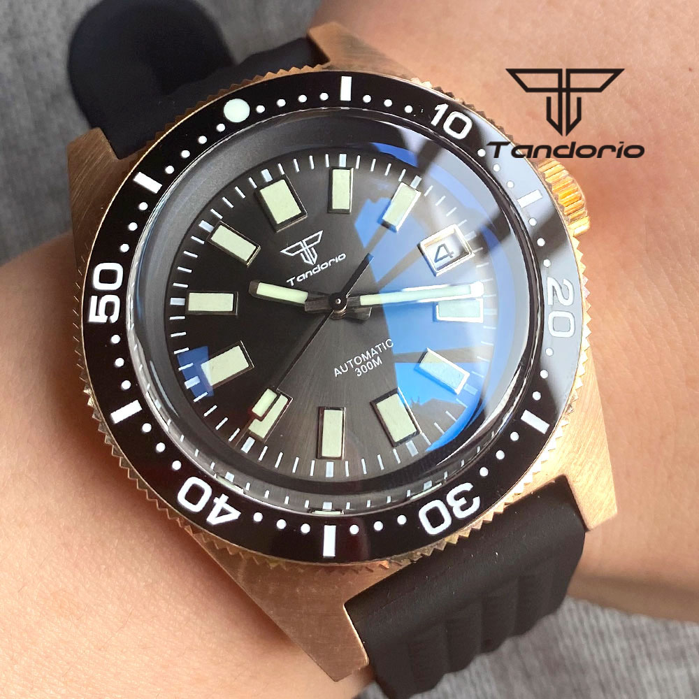 Tandorio 62 MAS CUSN8 Solid Br - Rubber Strap Diver recensione e prezzo