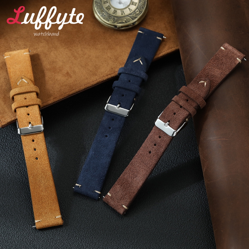 Vintage Suede Leather Watch Ba - Suede Strap Watch recensione e prezzo