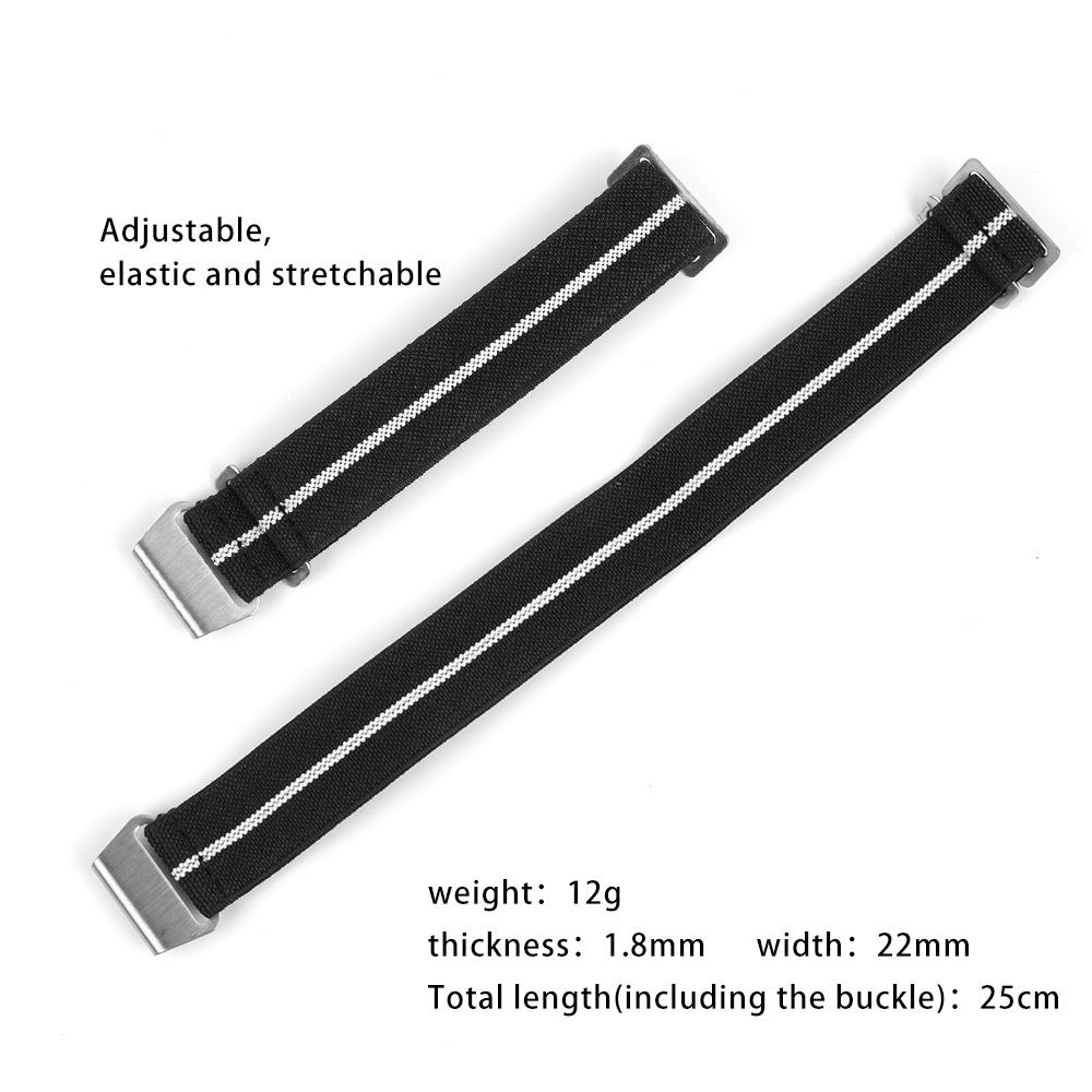Nylon Watch Band 18mm 20mm 22m - Parachute Strap Elastic recensione e prezzo