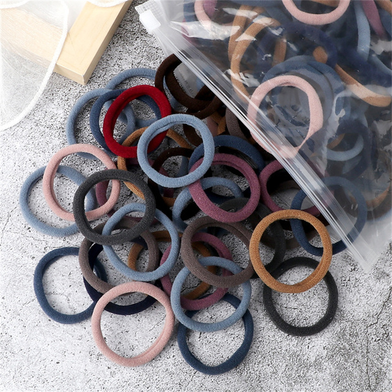 50PCS/Set Women Girls Basic Ha - Silicone Band Women recensione e prezzo