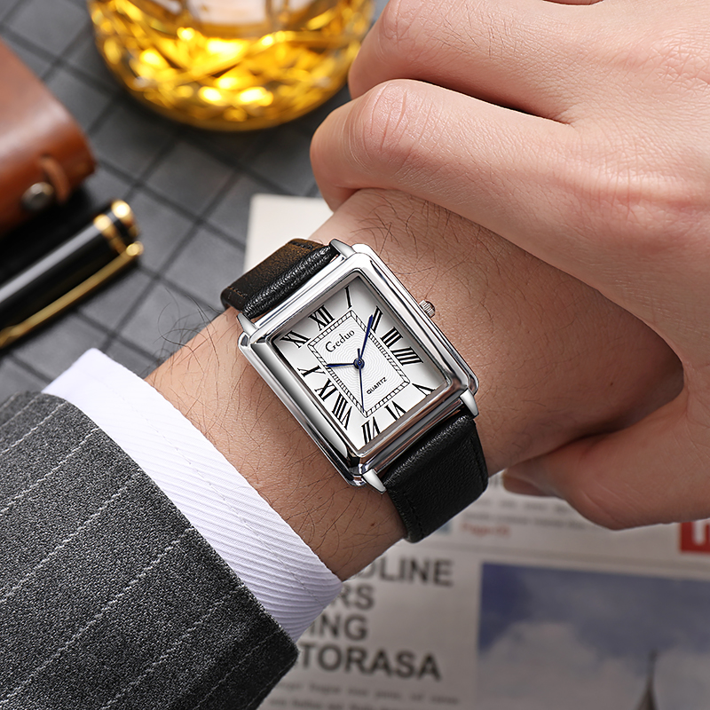 New Fashion Luxury Designer Re - Leather Watch Band Men recensione e prezzo