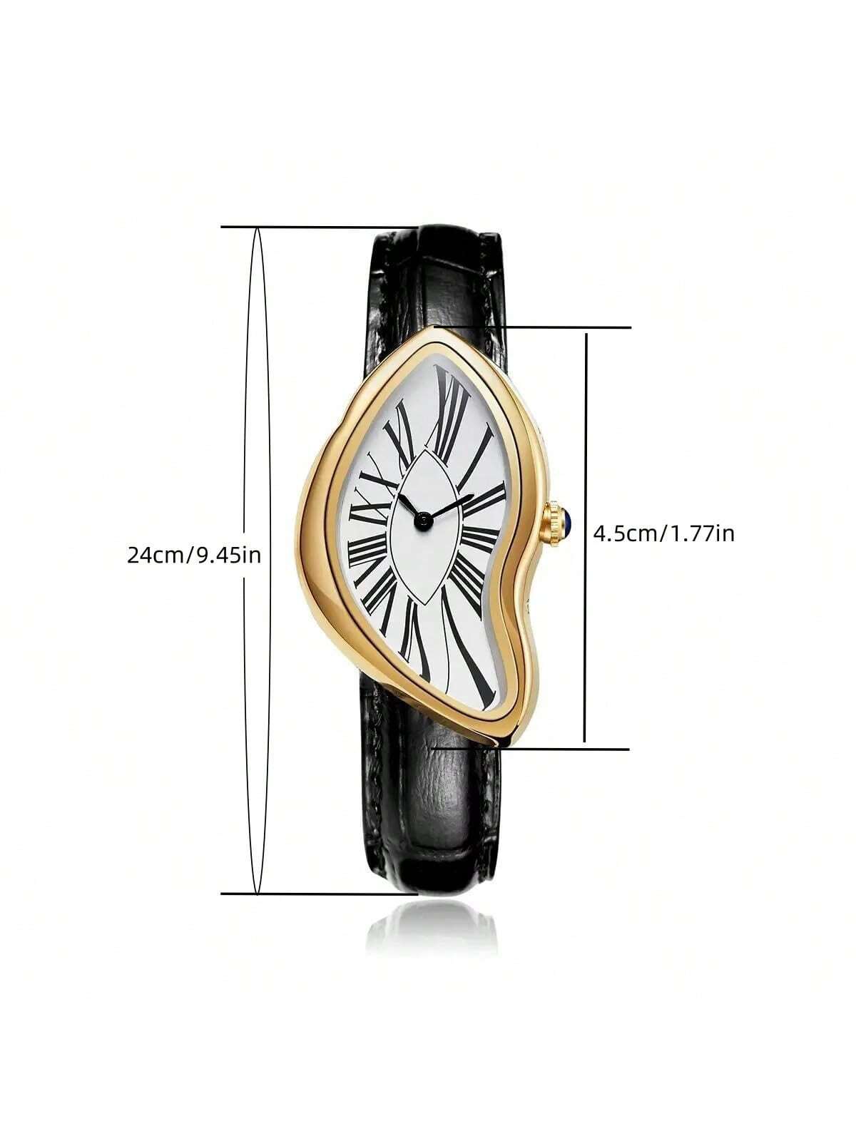 Creative Melt Luxury Watch for - Leather Watch Band Men recensione e prezzo