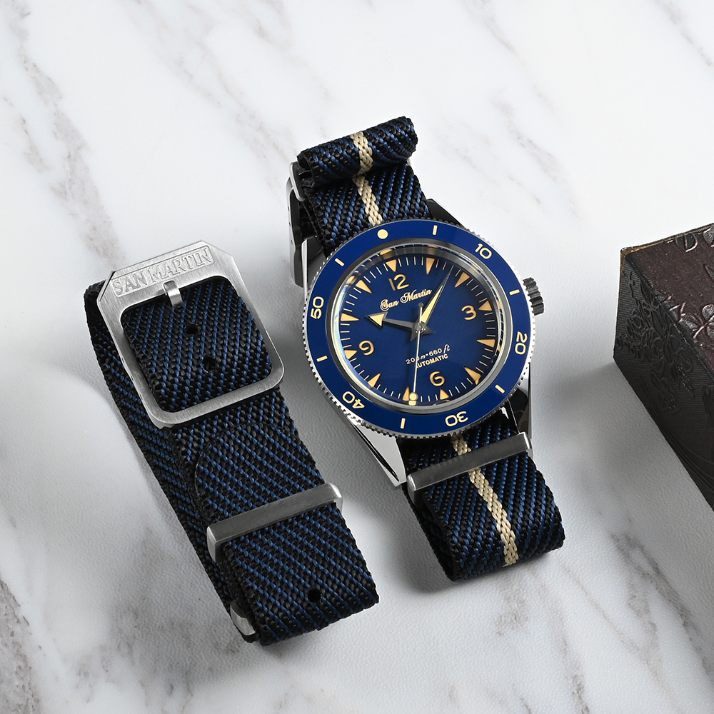San Martin High Quality 20mm U - Nato Strap Nylon recensione e prezzo