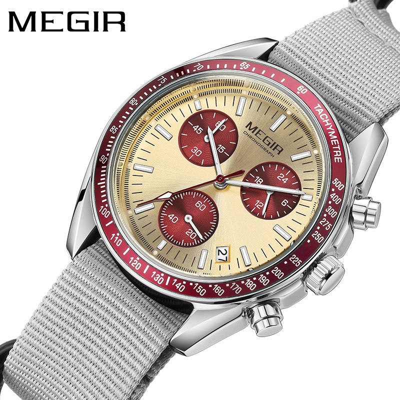 MEGIR 2247 New Luxury Men's Wa - Canvas Strap Watch recensione e prezzo