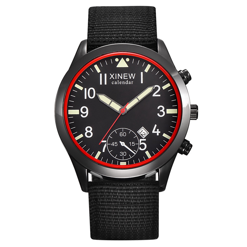 2020 XINEW Watches Men Fashion - Canvas Strap Watch recensione e prezzo