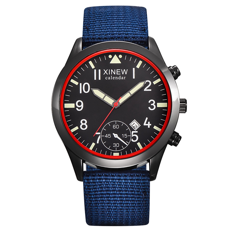 2020 XINEW Watches Men Fashion - Canvas Strap Watch recensione e prezzo
