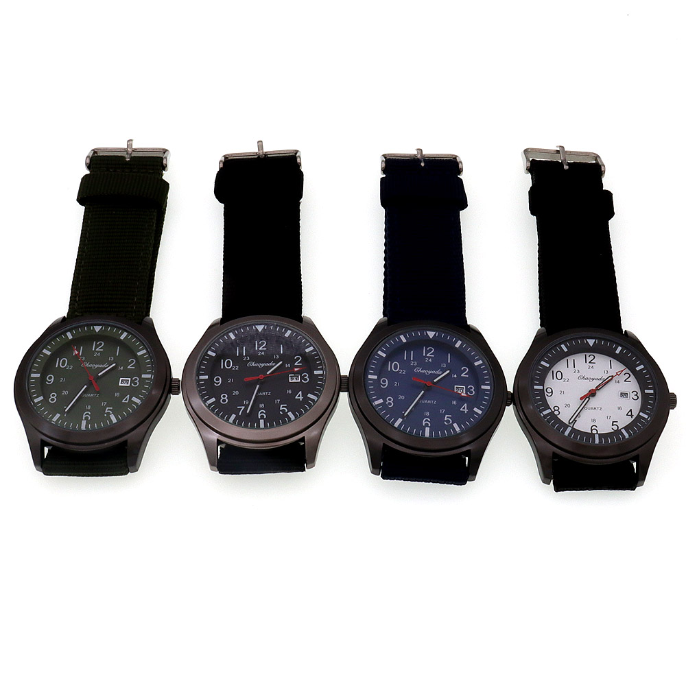 Luxury Men's Quartz Watch Spor - Canvas Strap Watch recensione e prezzo
