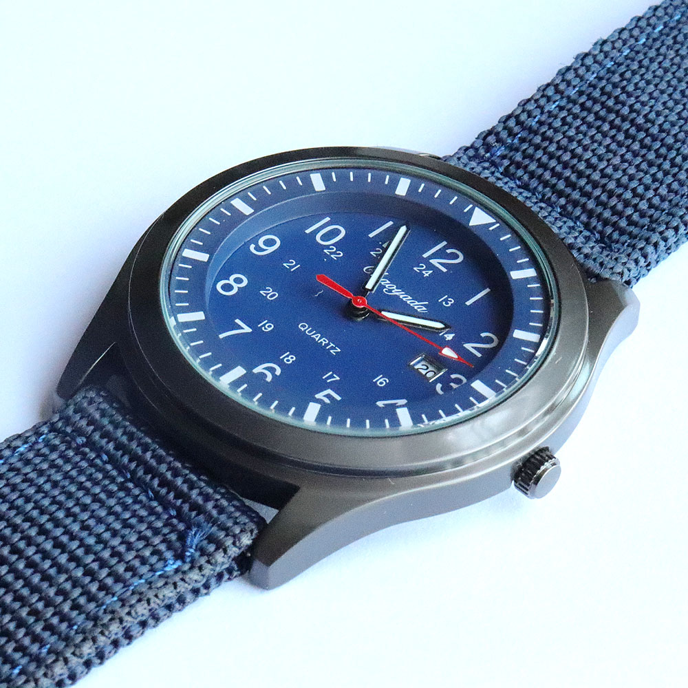 Luxury Men's Quartz Watch Spor - Canvas Strap Watch recensione e prezzo