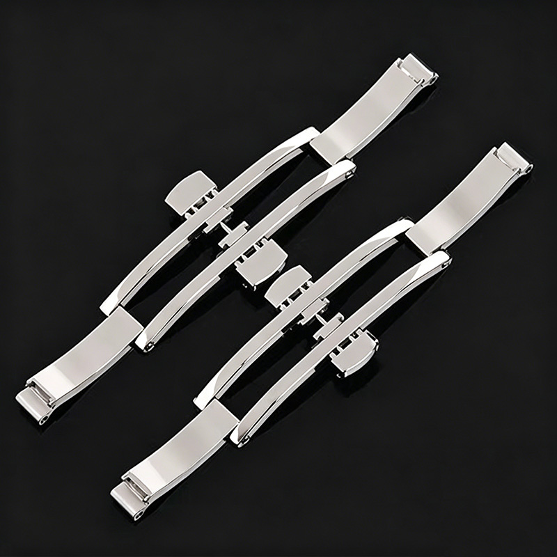 Watch Band Buckle Stainless St - Butterfly Clasp Deployant recensione e prezzo