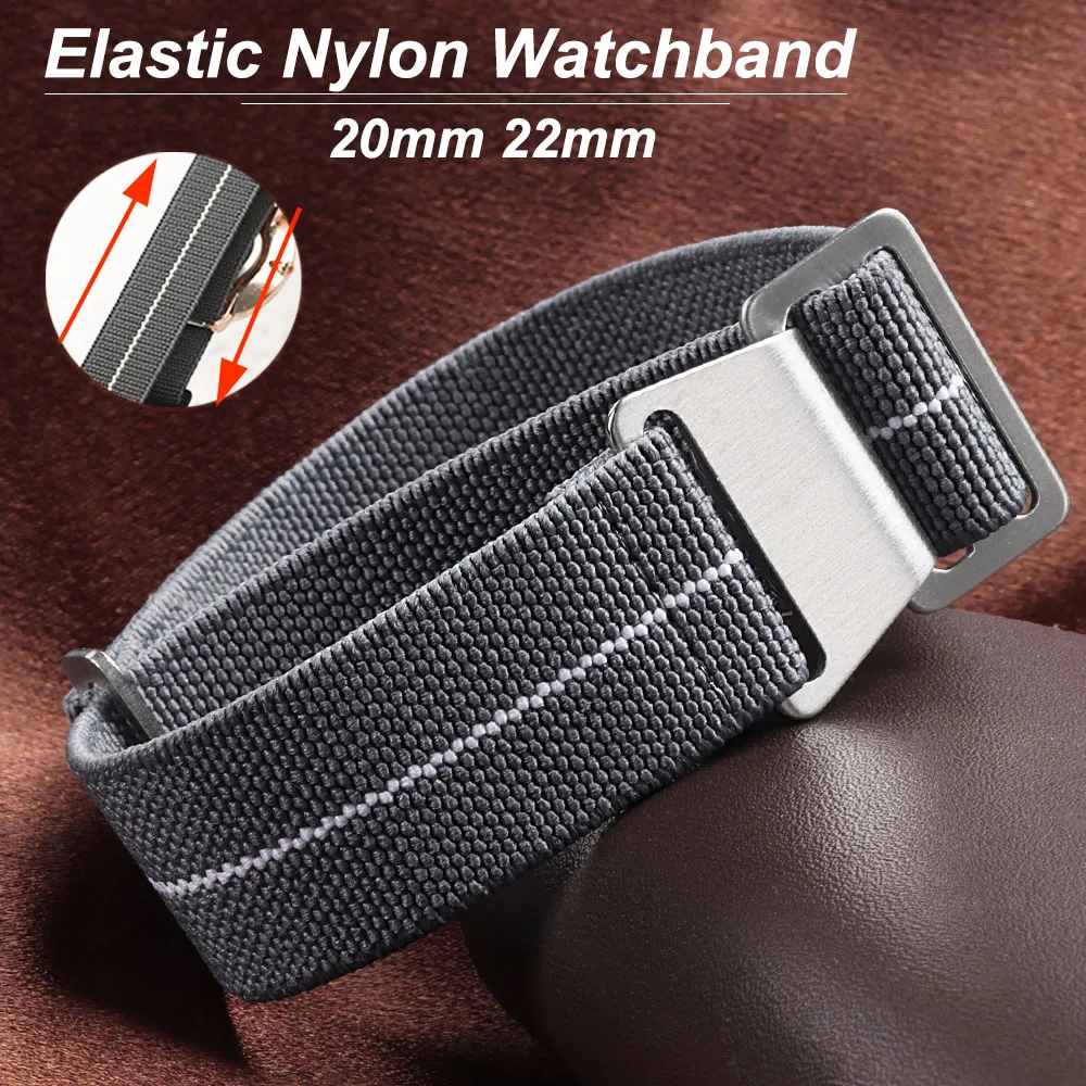 Elastic Watch Strap 60s French - Parachute Strap Elastic recensione e prezzo