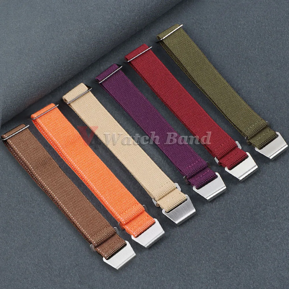 Elastic Watch Strap 60s French - Parachute Strap Elastic recensione e prezzo