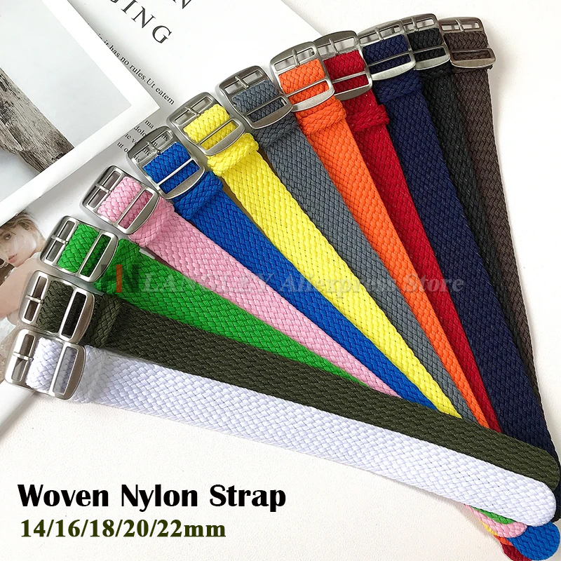 Fabric Woven Nylon Watch Band  - Perlon Strap Woven recensione e prezzo