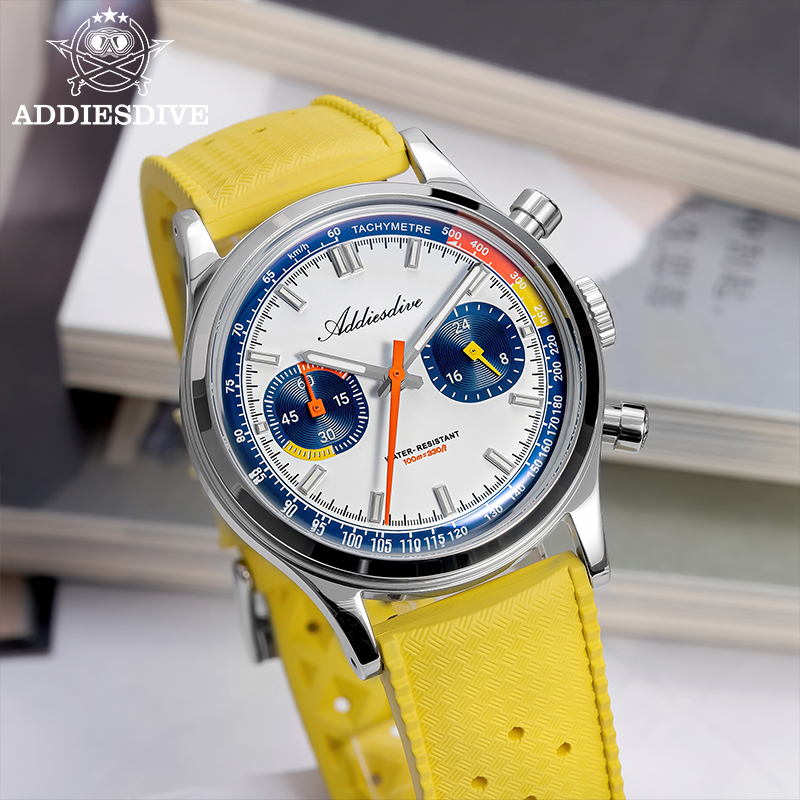ADDIESDIVE Fashion Men's Quart - Rubber Strap Diver recensione e prezzo