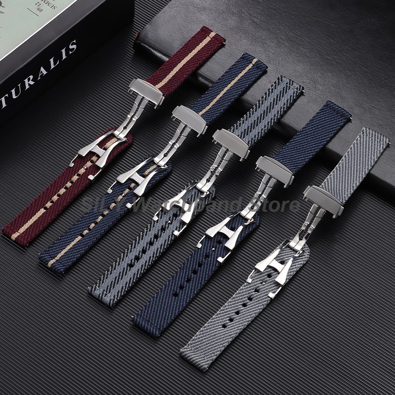 Woven Canvas Fabric Watch Band - Canvas Strap Watch recensione e prezzo
