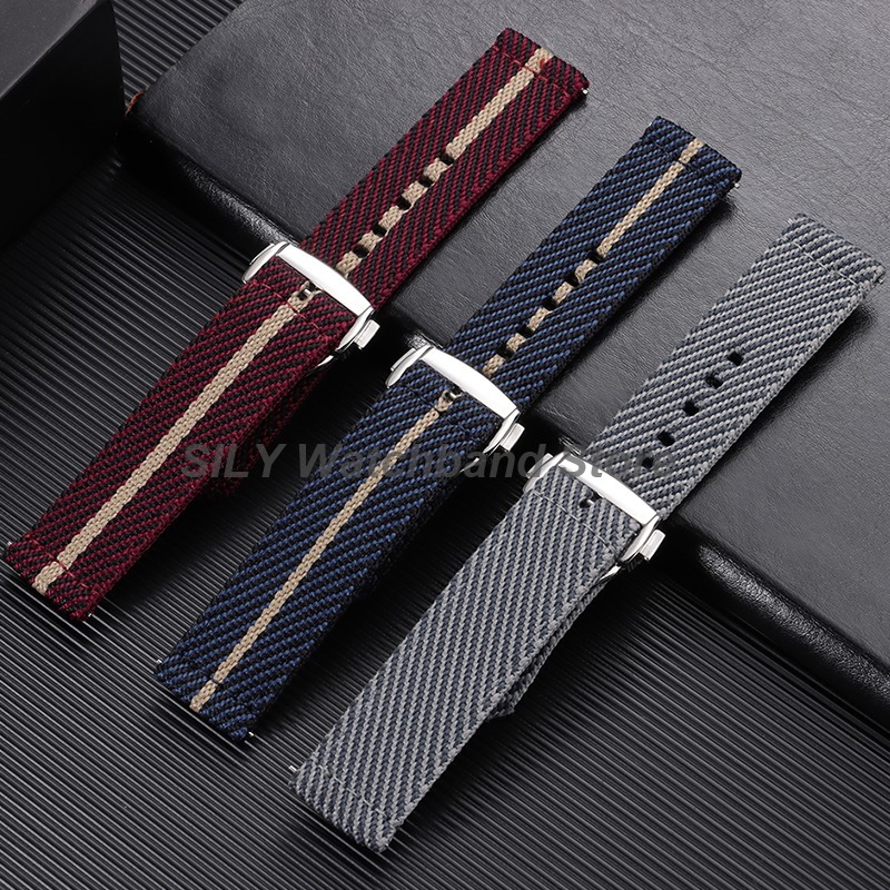 Woven Canvas Fabric Watch Band - Canvas Strap Watch recensione e prezzo