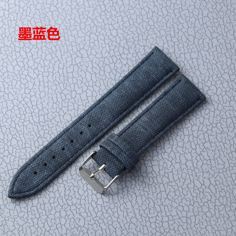 Denim Leather Strap 10mm 12mm  - Canvas Strap Watch recensione e prezzo