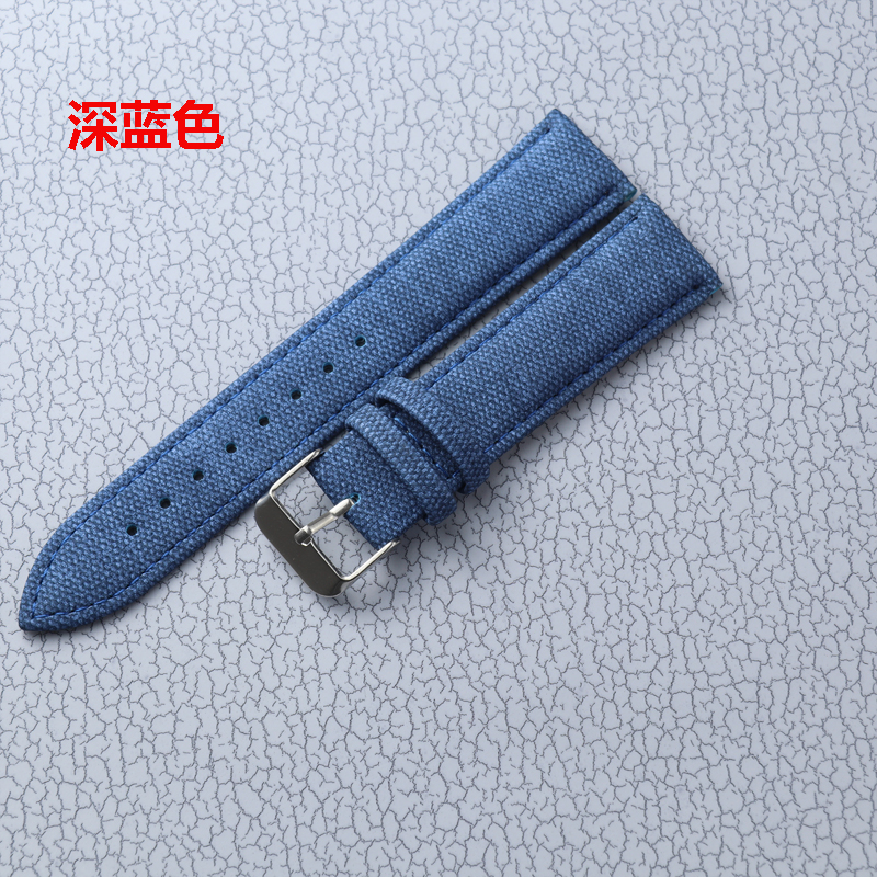Denim Leather Strap 10mm 12mm  - Canvas Strap Watch recensione e prezzo