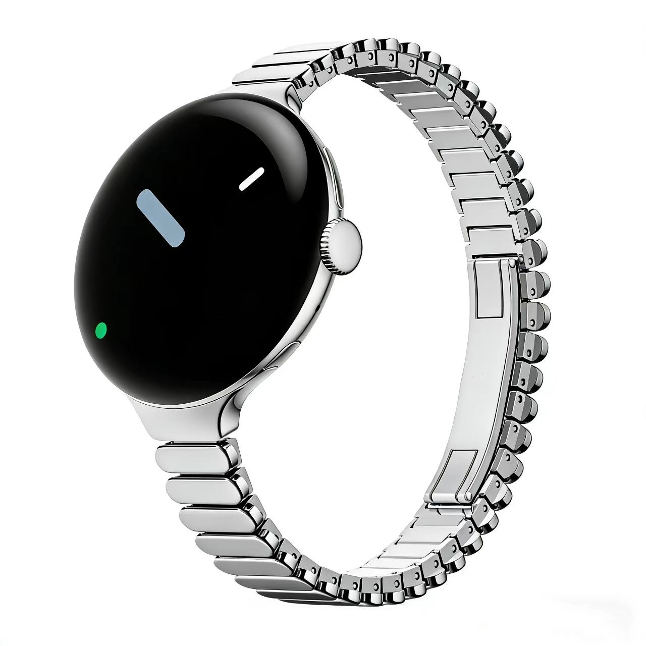 Oval Shape Link Watch Band for - Butterfly Clasp Deployant recensione e prezzo