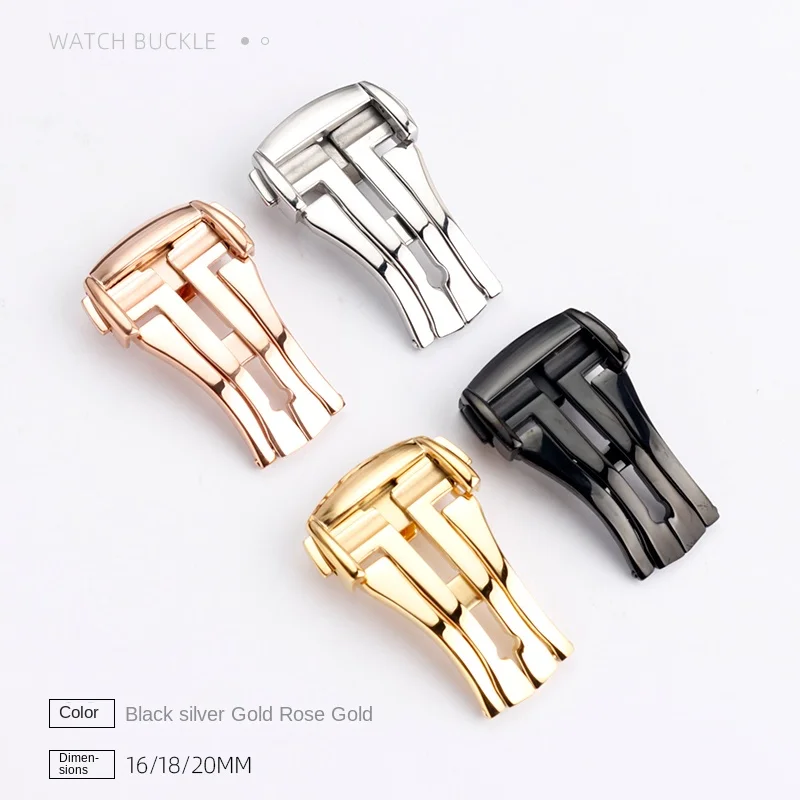 Stainless Steel Watch Buckle f - Butterfly Clasp Deployant recensione e prezzo