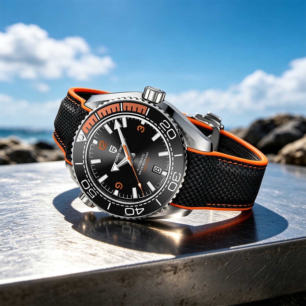 PAGANI DESIGN Diving Watch 100 - Rubber Strap Diver recensione e prezzo