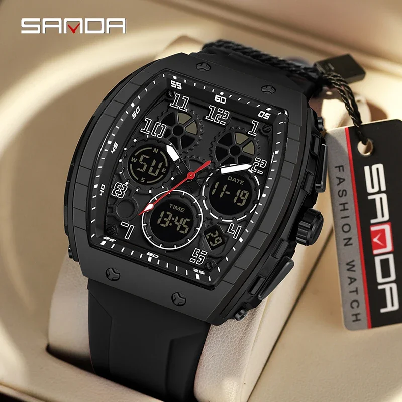 SANDA 6157 New Fashion Men's E - Rubber Strap Diver recensione e prezzo