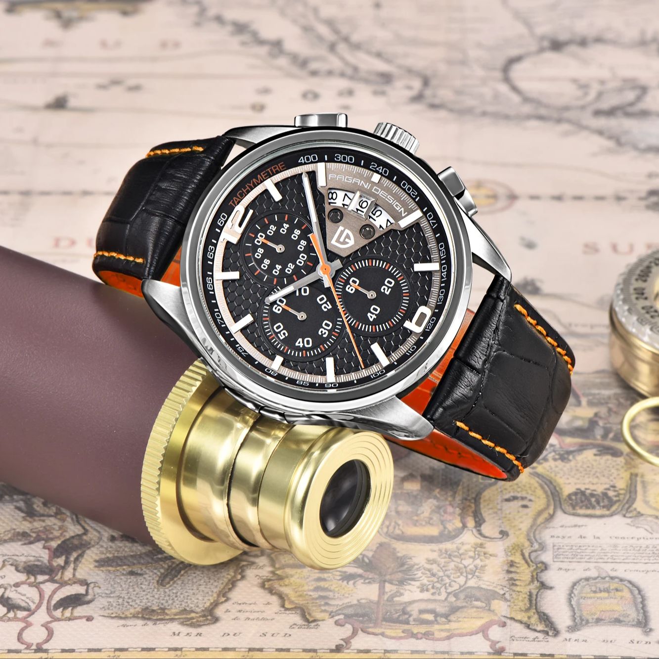 Pagani PD3306 Mens Quartz Watc - Leather Watch Band Men recensione e prezzo
