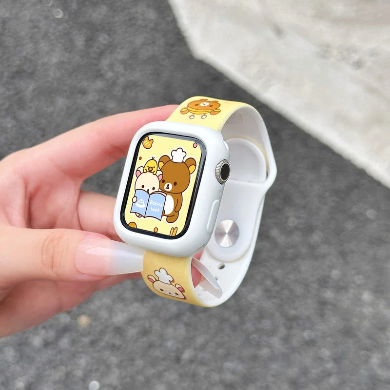 Cute Rilakkuma Print Silicone  - Silicone Band Women recensione e prezzo