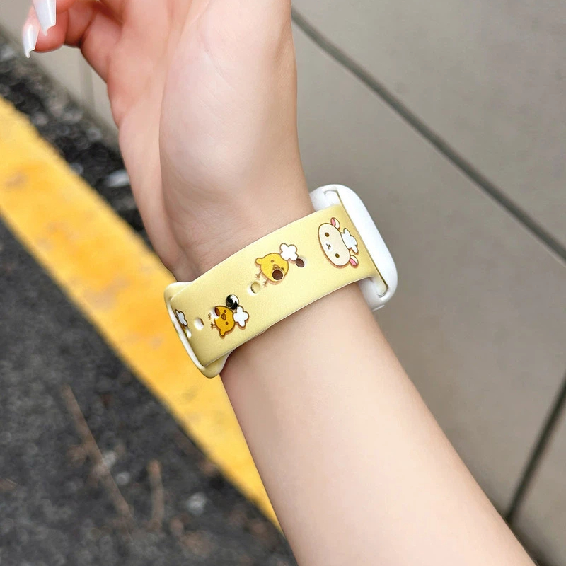 Cute Rilakkuma Print Silicone  - Silicone Band Women recensione e prezzo