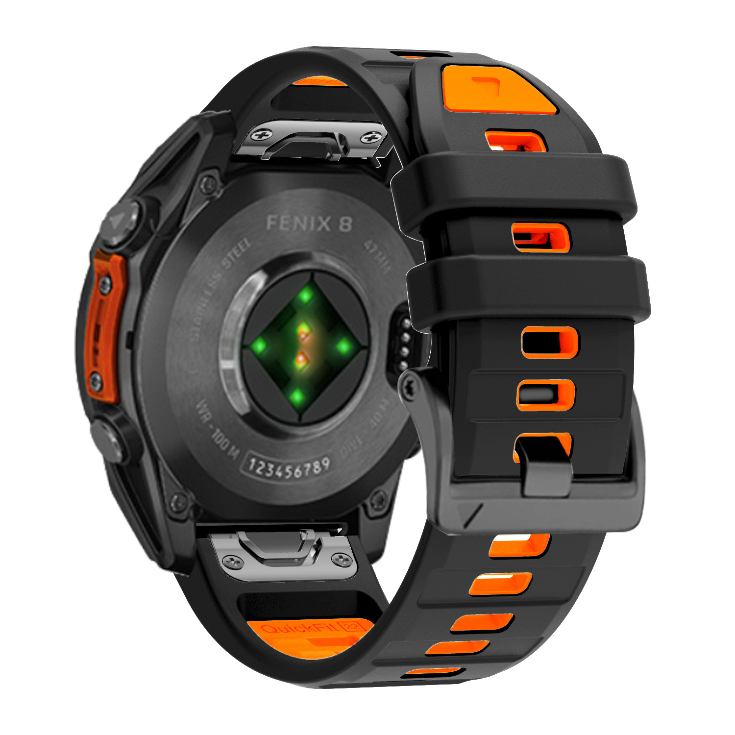 QuickFit 26mm 22mm Silicone Wa - Silicone Watch Band 22Mm recensione e prezzo