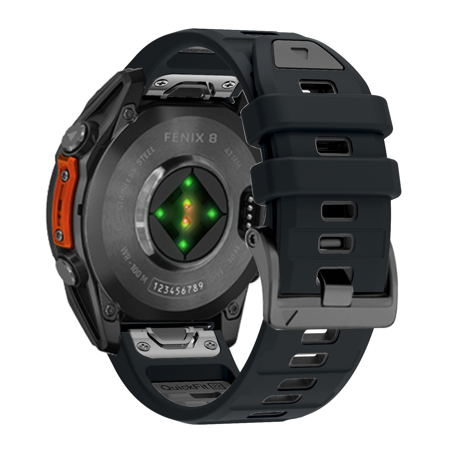 QuickFit 26mm 22mm Silicone Wa - Silicone Watch Band 22Mm recensione e prezzo
