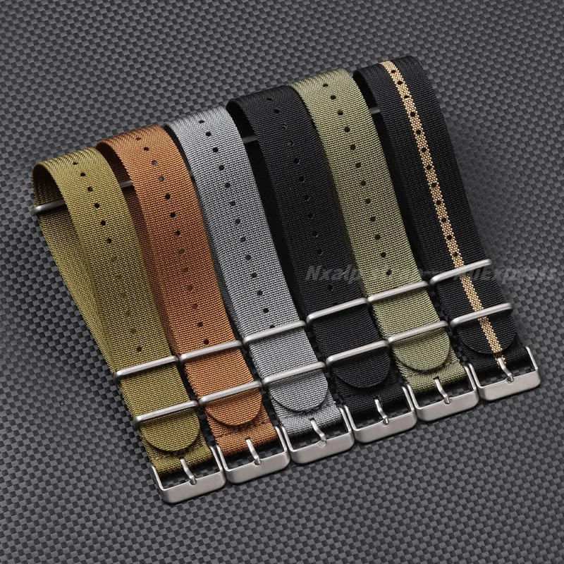 Ribbed Nylon Watch Strap 18mm  - Nato Strap Nylon recensione e prezzo