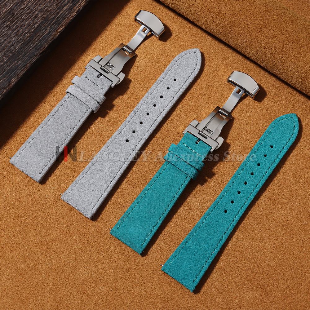18mm 19mm 20mm 22mm Vintage Su - Suede Strap Watch recensione e prezzo