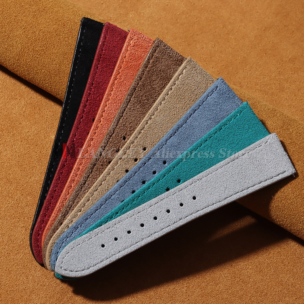 18mm 19mm 20mm 22mm Vintage Su - Suede Strap Watch recensione e prezzo