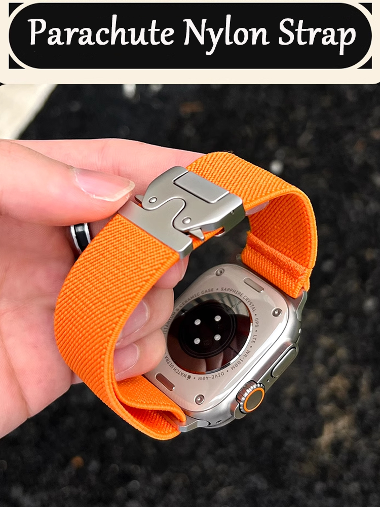 Straps For Apple Watch ultra 2 - Parachute Strap Elastic recensione e prezzo