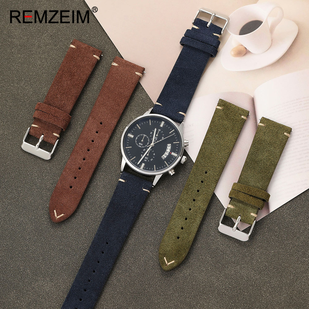 Unisex Suede Leather Watch Bel - Suede Strap Watch recensione e prezzo