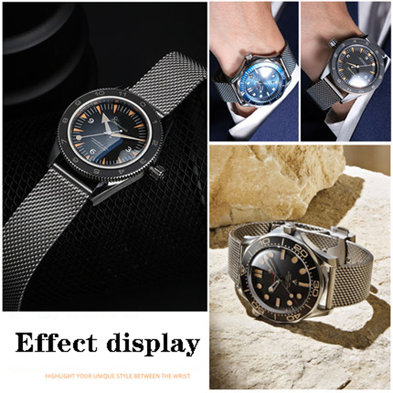 20mm 22mm solid Stainless Stee - Mesh Strap Metal recensione e prezzo