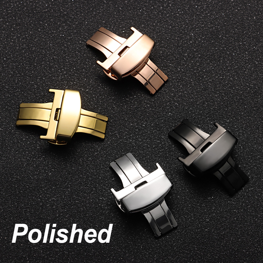 10/12/14/16/18/20/22mm Polishe - Butterfly Clasp Deployant recensione e prezzo