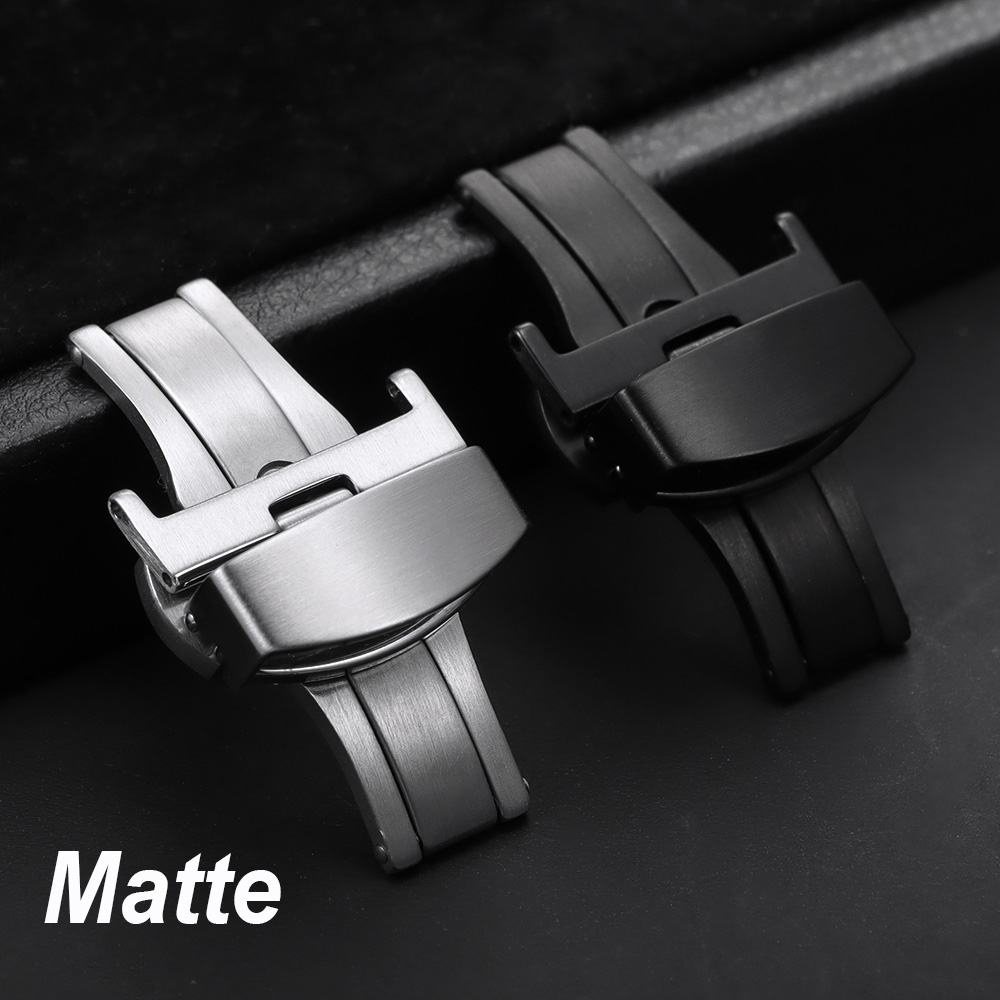 10/12/14/16/18/20/22mm Polishe - Butterfly Clasp Deployant recensione e prezzo